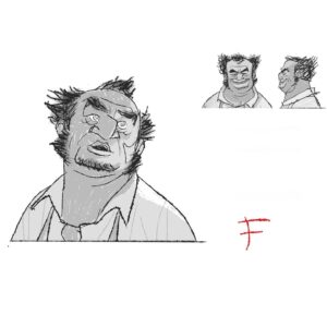 Shiyoon Kim Instagram - A canceled antagonist from #pussinbootsthelastwish - I had so much joy drawing these expressions from the amazing @jesusalonsoiglesias who designed the character*** please go check out his work- it was such a blast to draw from his drawings on this show!!!

Also please check out @andreablasichsculpture for his incredible interpretation in sculptural form***