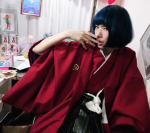 Shizu Mizuno Instagram - 紋付袴似合いすぎなのでこういうの得意な人に撮影して欲しい(着付けの人がこれは男物ですけどって言うので「これが流行りのジェンダーレス」で通した)
