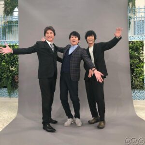 Sho Kiyohara Instagram - 僕のお願いで草刈さんと一緒に写真も撮っていただいて、なんと大吉さんも加わり撮っていただいて、カメラマンは桃子ちゃん。と、贅沢な時間でした。家宝！
僕も、照男も尊敬するお方…
本当に楽しかったです:)
終わりの近づいてきた#なつぞら も最後まで、どうぞよろしくお願いします:)