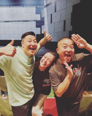 Shōhei Osada Instagram - 単独ライブ、南原さんヒルナンデスファミリーも来てくれましたー！

※大氏がいいと言ったのでしれっと載せときます
#南原さん
#大ちゃん
#栞里ちゃん