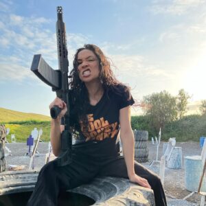 Shontae Saldana Instagram - “Coolness is not a closed experience, it is very lively, very open, a fresh breeze passing through you continuously. You are being renewed every moment— that’s why you are cool.”
-Osho
•
📸 @savedgedoll 
💥 @tarantactical 
•
#love #tarantactical #action #photography #tactical #actress #writer #rapper #inspiration #inspirationalspeaker #motivation #life #goodvibes #happy #happiness #beauty #beautiful #women #faith #badass #pulpfiction #art #selflove #strong #positivity #freedom #videogames #movies #inspirationalquotes #friday