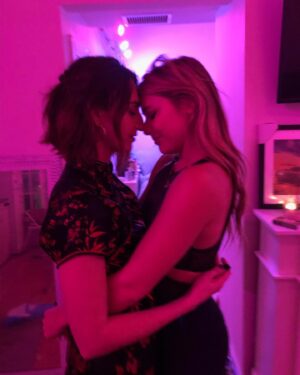 Shoshana Bush Instagram - Happy birthday ! my love for you is beyond anything I can describe. You are my 🧚‍♂️ forever @ramseyc sorry ppl we kiss a lot 💋