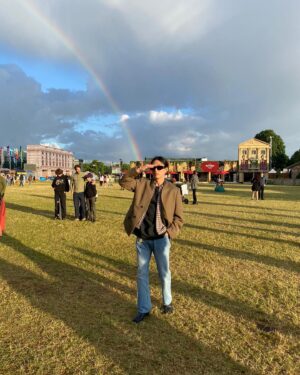Shota Matsuda Instagram - Rainbow over the rainbow stage 
❤️‍🔥🌈
@kittylivmusic 
@kittydaisyandlewis