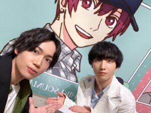 Shoya Chiba Instagram - クールドジな人達。

特に夜の部は必見です🐈🐭
内山さんが面白すぎました
持っているのが猫なのか、ネズミなのか見極めて欲しい

また演じられることを祈ってます
#クールドジ男子
#小林千晃 #内山昂輝 #梅原裕一郎 #古川慎 #千葉翔也