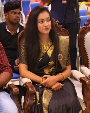 Shruthi Narayanan Instagram - Clips from being a Guest for AMMARA 6.0 at  Dr.MGR Educational and Research Institute University Maduravoyil 

Thank you so much for the invite @viscom_animation_offl
.
.
#ammara #mgruniversity #cheifguest #culturals #sareelove #explore #expolrepage #fyp #trending