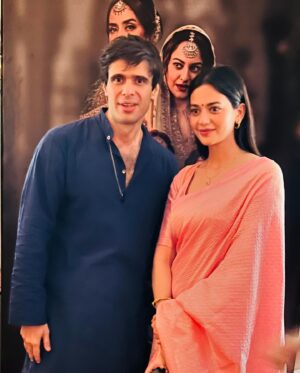 Shruti Sharma Instagram - Happiest day of my life 🧿🥹🥰
Received soooo much love today that my heart is overflowing with gratitude 🙏🏻
I am grateful for all the love and appreciation I have received for #saima 🙏🏻🌸 
THANKYOU ♥️
#heeramandi #wholecast 
#saima 
#gratitude 

Styled by: @styleitupbyaashna 
Saree:  @readiprintfashions  @indianweddingsaree × @pixelpulsepr