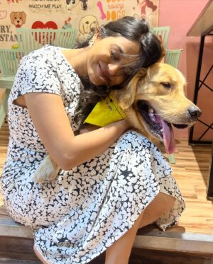 Shubhangi Tambale Instagram - Happy 1 year my baby 🎂🎈🐕🥳
Welcome to adulthood 🌸☺️
I hope you liked the party 🎊 

Swipe till the end to see all the fun in the party 🥰
