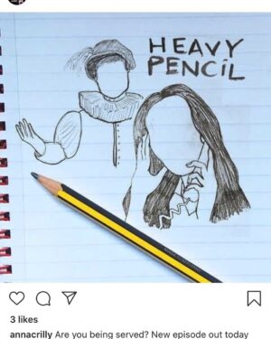 Sian Gibson Instagram - This is one of my favourite podcasts by two of my favourite actors and friends, the very very funny @tonygardner64 and @annacrilly . I told everyone to listen to series 1 I loved it so much, so I was chuffed to be asked to nip in on series 2. It’s out today.  Have a listen to ALL the episodes - you’ll be hooked. Xxxx