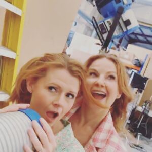 Sian Gibson Instagram - Keeping it natural with @hadderstime