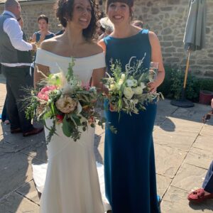 Sian Gibson Instagram - The most beautiful bride and most beautiful wedding @nadineals !! ❤️❤️❤️ Handy hint - Prosecco, sun and Spanx do not mix! 🤢