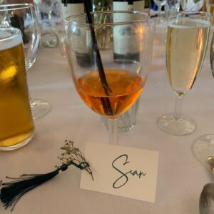 Sian Gibson Instagram - The most beautiful bride and most beautiful wedding @nadineals !! ❤️❤️❤️ Handy hint - Prosecco, sun and Spanx do not mix! 🤢