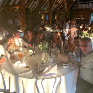 Sian Gibson Instagram - The most beautiful bride and most beautiful wedding @nadineals !! ❤️❤️❤️ Handy hint - Prosecco, sun and Spanx do not mix! 🤢