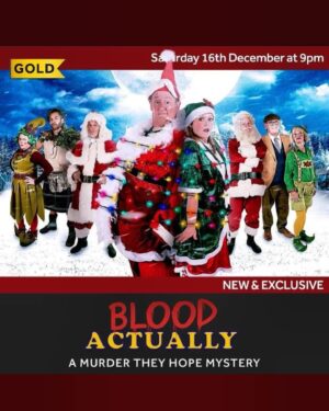 Sian Gibson Instagram - 🎄This Christmas, @JohnnyVegasReal and @Sianygibby are back for the brand new feature-length #MurderTheyHope mystery, #BloodActually. Gemma's rented a quaint house in an eerie village and Terry joins the local Santa competition. 🎅 What could possibly go wrong?!