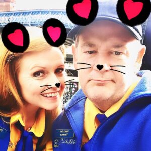 Sian Gibson Instagram - That’s a wrap!! Going to miss this fella and all the amazing cast and crew of Death On The Tyne ❤️⛴🔪
