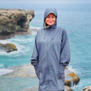 Siân Lloyd Instagram - As blessed as Barbados is with good weather, it can have rainy days. But at least the rain is WARM! 🇧🇧 #north #coast #animalflowercave #barbados #rain #warm #mac #grey