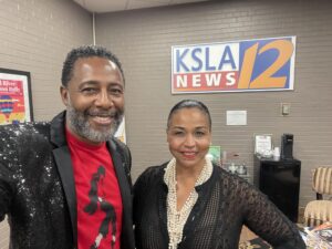 Sibil Fox Richardson Instagram - Catch us this morning on KSLA News 12. It’s the world premiere of @Timetwomovie @essencefilmfestival 
Saturday July 6th at 10 AM
Ernest Morial Convention Center.