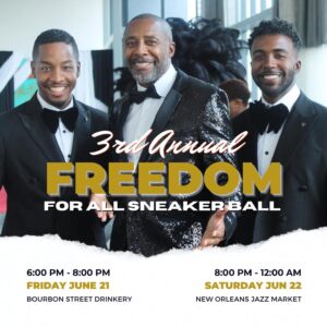 Sibil Fox Richardson Instagram - PURCHASE YOUR TICKETS NOW - SPACE IS LIMITED! 🖤🪩💛

Your ticket includes ADMISSION to the Welcome Mixer & the Private Screening: TIME II Unfinished Business ahead of our World Premiere at Essence Film Festival July 5th-7th.

#SneakerBall2024 #FreedomForAllSneakerBall #PDMNola #pdm #NewOrleans #PDMNola504 #FoxandRob #richfamilyministries #PromiseofJusticeInitiative #PublicWelfareFoundation #SiliconValleyDeBug #FoundationforLouisiana #NewOrleansCommunitySupportFoundation