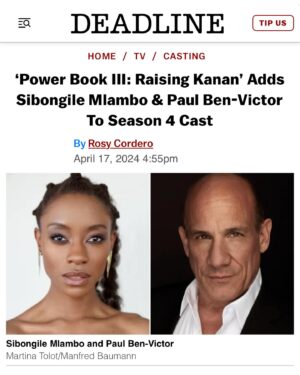 Sibongile Mlambo Instagram - I am so excited for this!!! 💫💫💫

After the double strike, existential crisis, and threat of losing our homes, this has been the best gift and reminder of how much I love this industry & how magical & limitless it really is.

Thank you to my team for their constant belief in me, my collaborators, family & friends, and everyone at @raisingkananstarz for this wonderful opportunity!

***sidebar*** 

"Many Men" got me through many a dark day in Zimbabwe when the country was falling apart. Does that make this a full circle moment? An oblong or rectangle? I don't know, it's @50cent yal!!! 

I'm gagged! 

#raisingkanan #starz #network #season4 #imani 💫