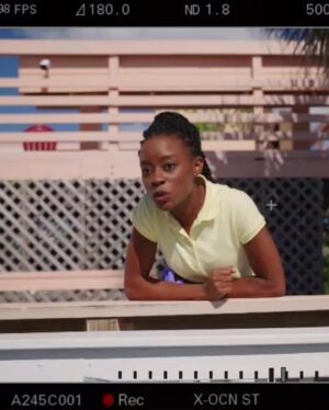 Sibongile Mlambo Instagram - Have you watched #FloridaMan yet?!! 
#bts #new #netflix #tv #show #limited #series #bgm
