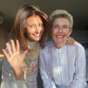 Sibylla Deen Instagram - Happy birthday to my Mummy. We have the same awareness and I have her eyes. Eyes the shape of almonds or so we are told. Eyes that have seen the world before, that know what to do. Eyes that can calm you whilst protecting all of your secrets. Eyes of an only child who’s closest friend is her mother. I love you. May your red lips stain the cheeks of many today. Billy. X