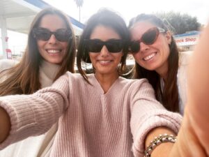 Sibylla Deen Instagram - This is what love, joy and friendship in a gas station while running late for the party looks like.