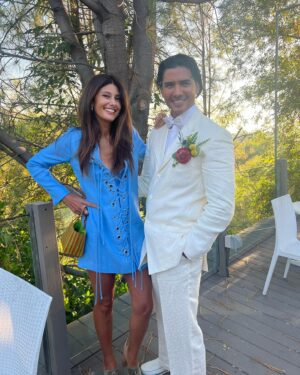 Sibylla Deen Instagram - My friend Jan. The softest, calmest and most pure — married his soulmate Anna yesterday and I am so thrilled for them both. To an eternity of love... @jan.uddin @annawebber 💗💙💗💙💗💙