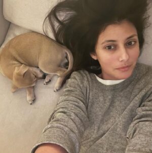 Sibylla Deen Instagram - Goodbye to my little boy Basil. 😢Fostering puppies is immensely rewarding for your soul and their growth but it hurts my heart a lot every time I say bye. I may not be cut out for it because I love them far too much, but then I suppose that love is what they need when they are so young. So I continue. And today Basil went to a beautiful home with Jeremy and Michelle who will love him just as much as I do and they have a big yard and don’t have to travel for work all the time. So it’s ok. I’ll cry a bit and tonight will be hard but he will be happy and that’s all that matters. Adopt don’t shop. Bye my little boy, you have really made me laugh and brought me so much joy! And thanks to @tobiessmalldogrescue  for everything that you do.