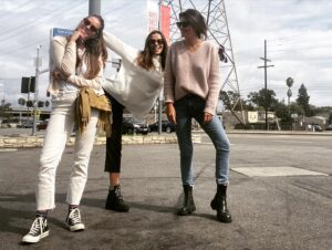 Sibylla Deen Instagram - This is what love, joy and friendship in a gas station while running late for the party looks like.