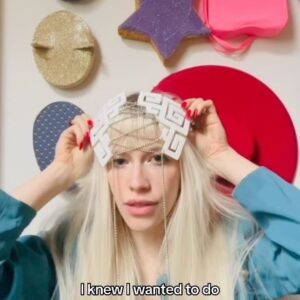 Sideara St. Claire Instagram - Going through the hats I made for @belllapietro’s show 🥲⭐️ PART 6! This one will be available soon :-)