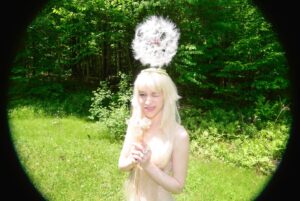 Sideara St. Claire Instagram - The Dandelion hat is now up!!! ⭐️✂️🪖 she’s available with a comb or headband attachment. I’m in cape cod with P for a bit and future sideara will figure out how tf to ship these 🤍 the wind blowing the trees together sounds like the ocean and we have to watch out for turtles when we drive bc it’s turtle egg season. I can’t wait to see oneeee