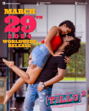 Sidhu Jonnalagadda Instagram - No caption, Only action! In Theatres all around you from 29th March 2024 🤩

#TilluSquareOnMarch29th 🤟
