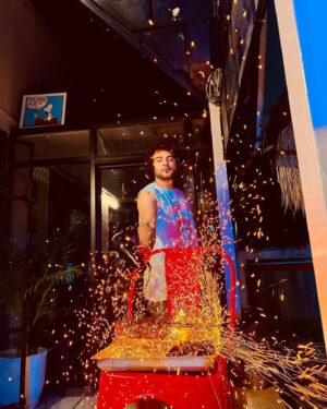 Sidhu Jonnalagadda Instagram - Feeling a Spark !