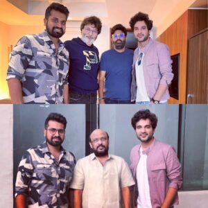 Sidhu Jonnalagadda Instagram - Blockbuster Squad ! 
#djtillu 
Thank you , one and all ! ❤️

@haarikahassine @trivikramcelluloid @nagavamsi19 @vimalkrishhna #chinnababugaru