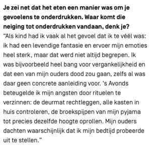 Sigrid ten Napel Instagram - Over te veel of te weinig tongen, kattenkwaad, verstoppen en activisme, over eetbuien, Ayahuasca, seksualiteit en grensoverschrijdend gedrag, over liefde en overwinnen. Een zoveel mogelijk navolgbaar verhaal in een beperkt aantal woorden over niet altijd logische processen van jaren. Ofwel een interview. (Het geheel is te lezen via de link in m’n bio. Geschreven door @larsdellemann foto’s van @tengbehkamara voor @brandpuntplus )
