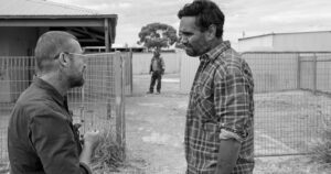 Simon Baker Instagram - LIMBO is an Australian film in Australian cinemas right now. It’s a powerful film made by indigenous auteur Ivan Sen. I’m immensely proud to be part of such a beautifully crafted piece of cinema. For the best experience it’s to be seen on the big screen in the way it was intended ❤️ @_limbo.movie__  @bunyaproductions #cinematic #australianfilm #truthtelling