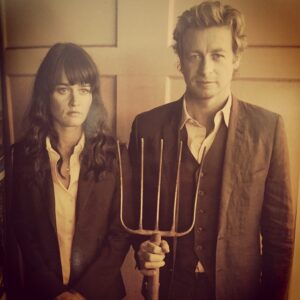Simon Baker Instagram - Mentalist gothic