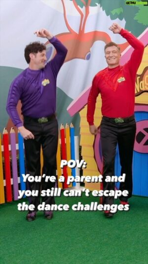 Simon Pryce Instagram - Those moves aren’t going to learn themselves🕺 

#thewiggles #parents #trending