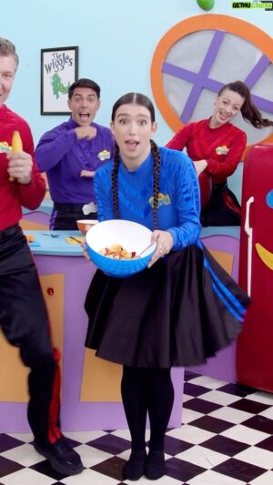 Simon Pryce Instagram - Don’t start your day without… 

#TheWiggles #FruitSalad