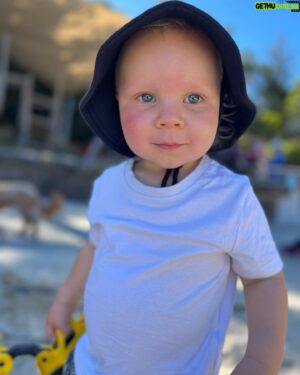 Simon Pryce Instagram - 🎉2️⃣🎂 HAPPY 2ND BIRTHDAY to our digger loving, dog hugging, fast running, occasional sleeping gorgeous boy! We love you so much, you are our everything. 🥰 #birthdayboy #2 #loveyou