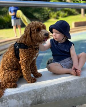 Simon Pryce Instagram - 🎉2️⃣🎂 HAPPY 2ND BIRTHDAY to our digger loving, dog hugging, fast running, occasional sleeping gorgeous boy! We love you so much, you are our everything. 🥰 #birthdayboy #2 #loveyou