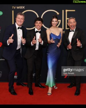 Simon Pryce Instagram - What a fun night @tvweekmag Logies 2023! 

#tvweeklogies #logies