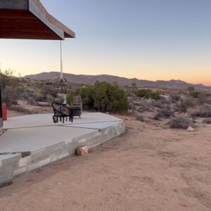 Simon Rex Instagram - Tiny guest house complete! ✅ …. Off grid life is so crispy in Joshua Tree 🌵