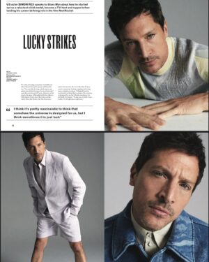 Simon Rex Instagram - New @theglassmagazine out now ! Thanks @fendi for making me look/feel like an intergalactic male model from another dimension. @doll.pratt @jeanneyangstyle @imogenclarkauthor 📸 @mschwartzphoto