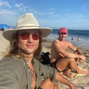 Simon Sherry-Wood Instagram - Weekend in SB ❤️‍🔥 #labordayweekend