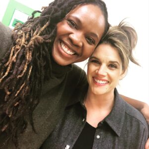 Sipiwe Moyo Instagram - How lucky was I to get to work with the icon @mperegrym on her last day of @fbicbs before maternity leave?! Missy’s onscreen warmth and boss energy is tried and true to who she is in real life and I just felt so comfortable in her presence #actorexcellence. Also, shout out to “Moms-on-the-job”. Suffice it to say that being a mom and a working actor can get a little complicated 🙃…I love seeing boss mamas like @mperegrym who are doing the damn thing! Best wishes to you and your family as you await your new blessing ❤️ 👩‍🍼❤️
.
.
.

#fbicbs @fbicbs #cbs #paramountplus #oa #maggiebell #tiffanywallace #stuartscola #adeola #sipiwemoyo #oitnb #oitnb #thefbis #fbifam #fbifamily #fbimostwanted #fbiinternational #missyperegrym @wolfentertainment