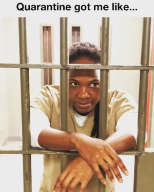 Sipiwe Moyo Instagram - ✌🏿🧼😘🏠
.
.
.
.
.
#oitnb  #netflix  #oitnbseason6  #oitnbseason7  #bts  #orangeforever  #oitnbseriesfinale  #adeola  @oitnb @netflix  #adeolaaddict  #dblock  #daya  #alexvause  #tothemax  #prison  #oitnbseason6finale  #pousseywashingtonfund  #orangeisthenewblack  #orangeisthenewblackpremiere  #covid19  #quarantine  #stayhealthy  #socialdistancing #fbf