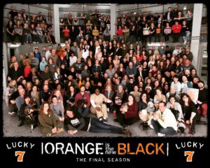 Sipiwe Moyo Instagram - I can’t believe it’s been a year since this emotional day 🧡🖤🧡#orangeforever
.
.
.
.
.
.
.
.
.
.
.
#oitnb #netflix #oitnbseason6 #oitnbseason7 #bts #orangeforever #oitnbseriesfinale #adeola  @oitnb @netflix #adeolaaddict #dblock #rats #lorna #tothemax #prison #oitnbseason6finale #rats #professionalrats #pousseywashingtonfund #orangeisthenewblack #orangeisthenewblackpremiere #tbt