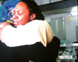 Sipiwe Moyo Instagram - I can’t believe it’s been a year since this emotional day 🧡🖤🧡#orangeforever
.
.
.
.
.
.
.
.
.
.
.
#oitnb #netflix #oitnbseason6 #oitnbseason7 #bts #orangeforever #oitnbseriesfinale #adeola  @oitnb @netflix #adeolaaddict #dblock #rats #lorna #tothemax #prison #oitnbseason6finale #rats #professionalrats #pousseywashingtonfund #orangeisthenewblack #orangeisthenewblackpremiere #tbt