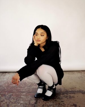 Sira-Anna Faal Instagram - Dream a lil dream of me 🌸
📸: @radioundfernseh 
Stylist: @lici_2212