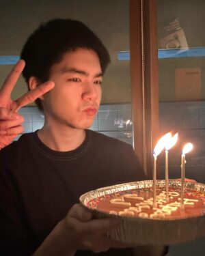 Siraphop Manithikhun Instagram - Happy birthday JJ 🎂 , wishing nothing but the best for you like p’NET hahahaha 😌